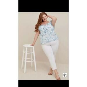 Torrid Disney Cinderella Cold Shoulder Blouse Size: 5